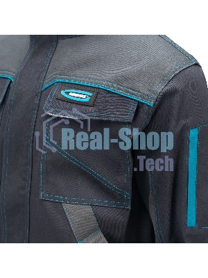 Куртка профессиональная рабочая, 97% хлопок 3% спандекс, L Gross