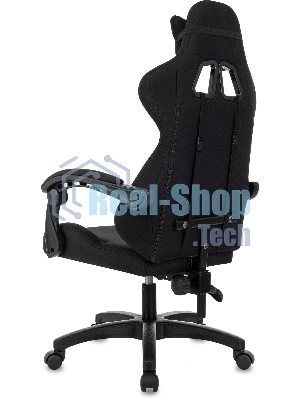 Кресло Zombie Void черный/серый, экокожа, 120 кг, механизм качания