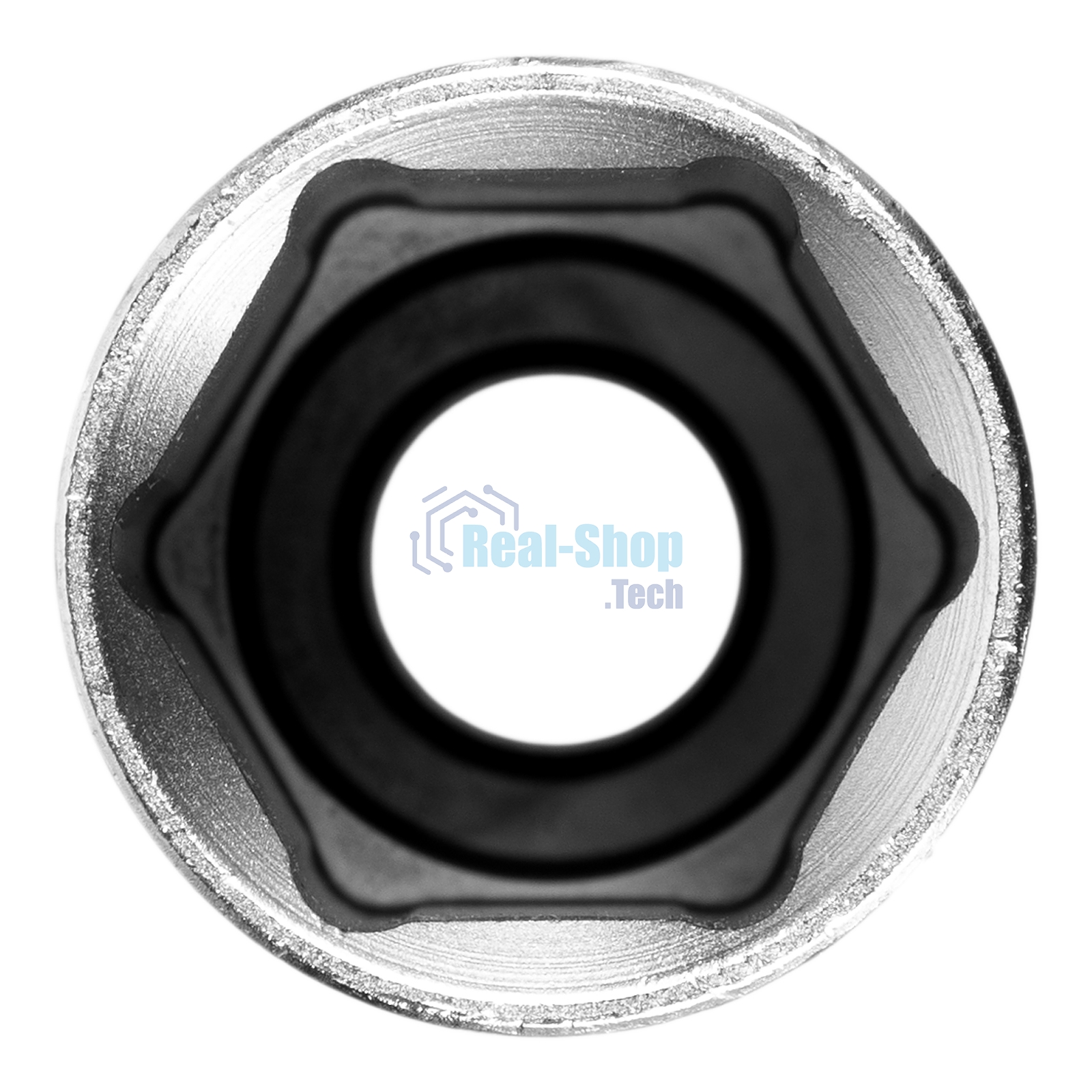 Головка торцевая удлиненная, 21 мм, 6-гранная, CrV, под квадрат 1/2