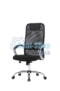 Кресло офисное Chairman CH612 chrome черный (7145933)