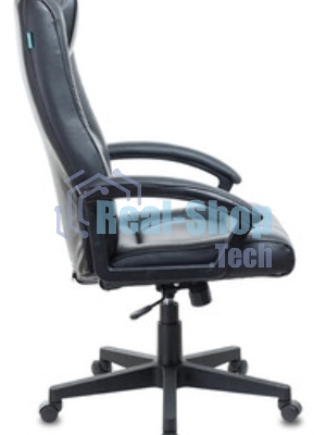 Кресло руководителя Бюрократ T-9906N/BLACK черный, кожа