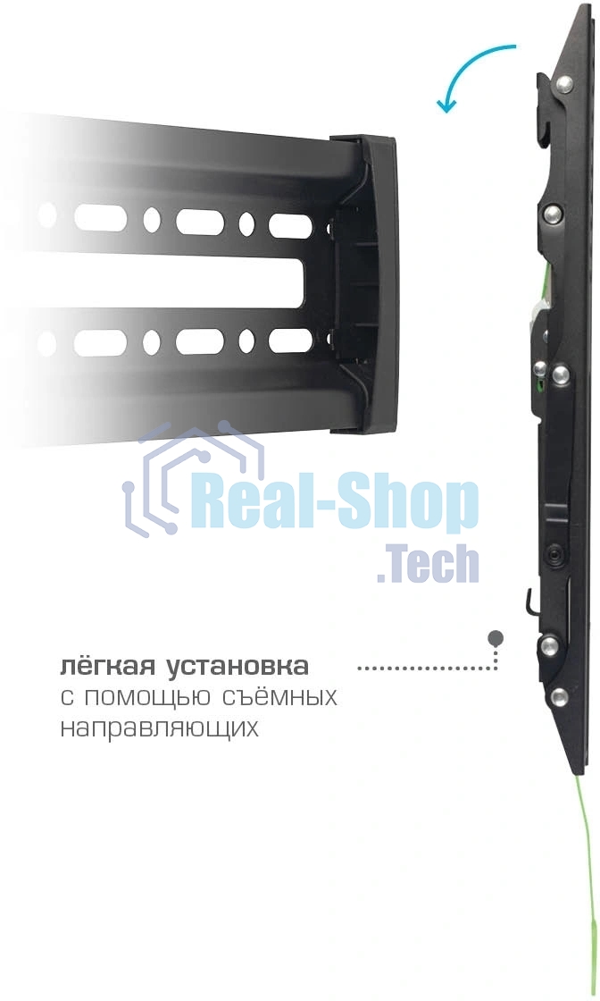 Кронштейн Arm media PLASMA-12 черный Кр. стал. наст. для TV 35
