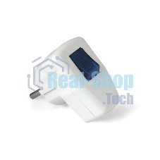 Вилка электрич. с выкл. с заземл. 16А 250В бел. UNIVersal 0056