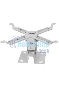 Кронштейн для проектора Buro PR07-W белый макс.12кг потолочный поворот и наклон