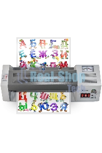 Ламинатор ГЕЛЕОС ЛМ A3 Про, А3, 2х250 (пленка 60-250мкм), 620 мм/мин, 4 вала, реверс, металл. корпус, мах толщина 2мм