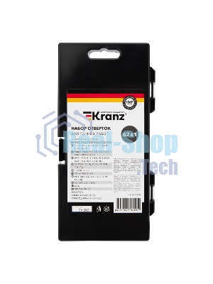 Набор отверток для точных работ Kranz 62 предмета