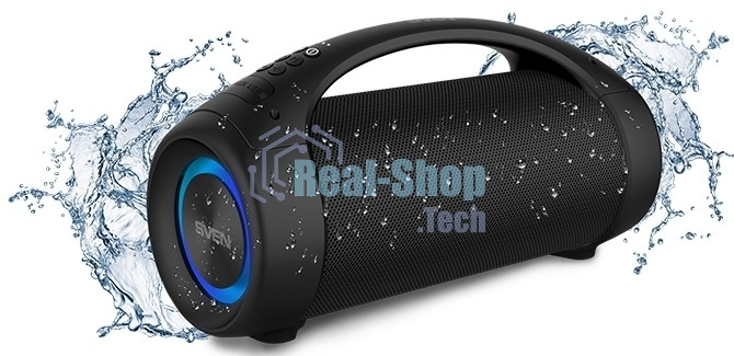 Колонка портативная Sven АС PS-370 черный 40W 2.0 BT