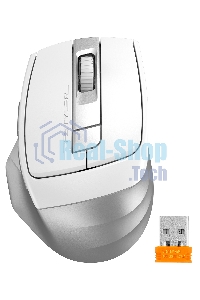 Мышь беспроводная A4Tech Fstyler FB35C белый, 2000 dpi, радиоканал, Bluetooth, USB, кнопки - 6