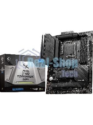 Материнская плата MSI MAG Z790 TOMAHAWK WIFI, LGA 1700, Intel Z790, 4xDDR5, 7xSATA, 4xM.2, 1xPCIe 4.0 x4, 1xPCIe 5.0 x16, 1xHDMI, 1xDP, 1x2.5Gb LAN, 4xUSB-A 3.2 Gen 1, 4xUSB-A 3.2 Gen 2, 1xUSB-C 3.2 Gen 2, 1xUSB-C 3.2 Gen 2x2, 5x3.5 мм, 7.1, Standard-ATX