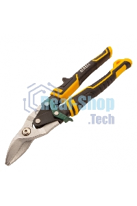 Ножницы по металлу Denzel 270 мм, прямой и правый рез,сталь-СrMo, трехкомп.рук-ки