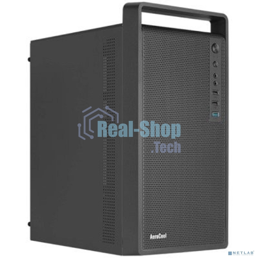 Компьютерный корпус MiniTower Aerocool/Formula CS-109-S-BK-v1 (mATX, USB3x1, USB2x2, 120мм fan,без БП) (4711099472390)