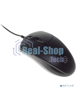 Мышь проводная Oklick 275M черный, 1000 dpi, USB, кнопки - 3