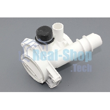 Улитка для сливного насоса (помпы) 49002227 для стиральной машины Candy, Hoover, Zerowatt