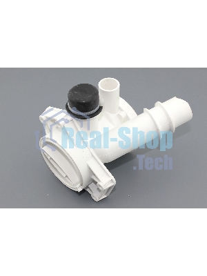 Улитка для сливного насоса (помпы) 49002227 для стиральной машины Candy, Hoover, Zerowatt