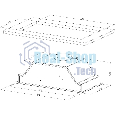 Вытяжка встраиваемая Kuppersberg Intouch 60 B черный, 54 см, 650 куб. м/ч, 41 дБ
