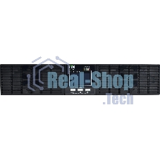 Источник бесперебойного питания Online Rackmount 3кВА/3кВт, однофазный с LCD дисплеем 72VDC с АКБ 2U 6х7AH
