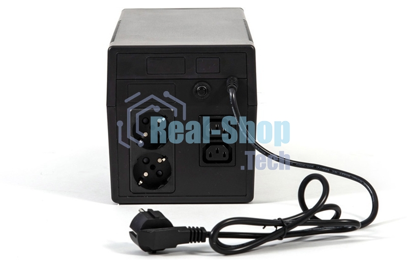 Источник бесперебойного питания RAPAN-UPS 1000 220В 1000ВА/600Вт меандр с АКБ 2х7А·ч интерактивный RAPAN-UPS 1000 power supply 220V 1000VA/600W meander with battery 2x7Ah interactive