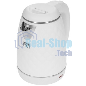 Чайник электрический Homestar HS-1007 1,7 л, 1500 Вт, белый