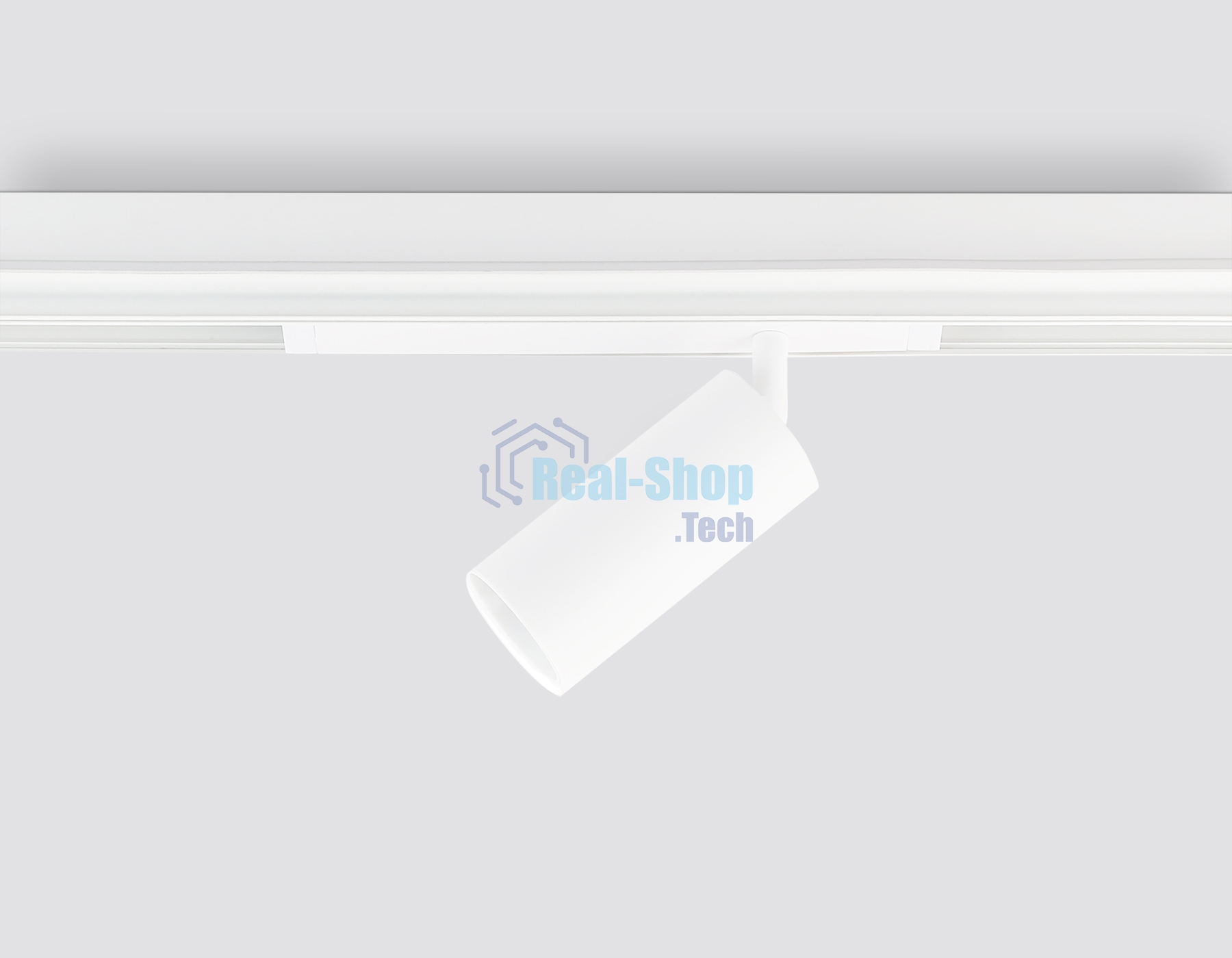 Управляемый светодиодный светильник для шинопровода Magnetic Ambrella light GL1221 WH белый IP20 18W 3000K-6400K 220V 36° D55*120 (Без ПДУ)