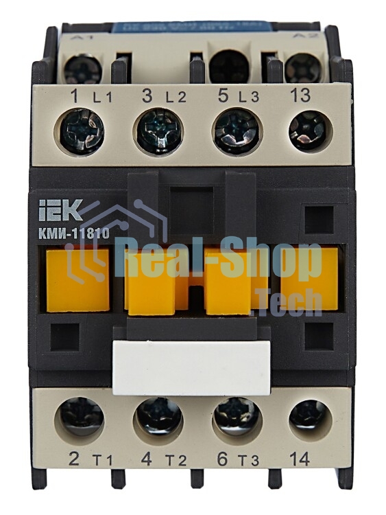 Контактор КМИ-11810 18А 230В/АС3 1НО IEK KKM11-018-230-10