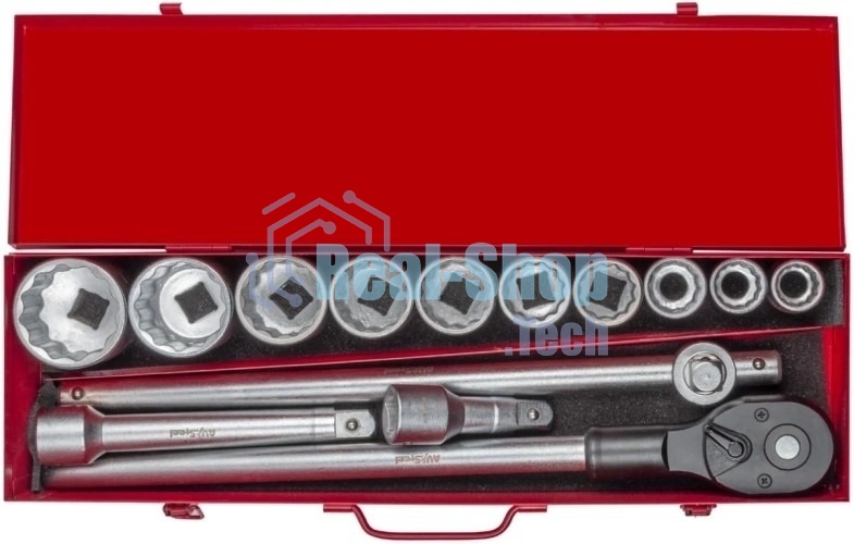 Набор инструментов Av Steel AV-531115 15 предметов (жесткий кейс)