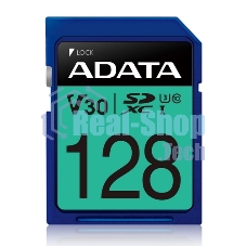 Флеш карта SD ADATA 128Gb ADATA Premier Pro SDXC Class 10 UHS-I U3 V30S 95/60 MB/sФлеш карта SD