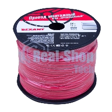 Провод ПГВА Rexant 1х1.50 мм², красный, бухта 100 м