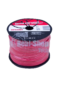 Провод ПГВА Rexant 1х1.50 мм², красный, бухта 100 м