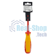 Отвертка Matrix Insulated, PH2 x 100 мм, CrMo, до 1000 В, двухкомп.рукоятка