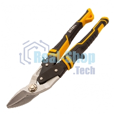 Ножницы по металлу Denzel 270 мм, прямой и правый рез,сталь-СrMo, трехкомп.рук-ки