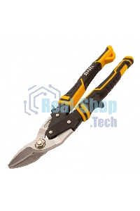 Ножницы по металлу Denzel 270 мм, прямой и правый рез,сталь-СrMo, трехкомп.рук-ки