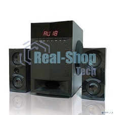 Акустическая система Dialog Progressive AP-230 BLACK акустические колонки 2.1, 35W+2*15W RMS, Bluetooth, USB+SD reader