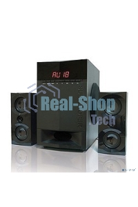 Акустическая система Dialog Progressive AP-230 BLACK акустические колонки 2.1, 35W+2*15W RMS, Bluetooth, USB+SD reader