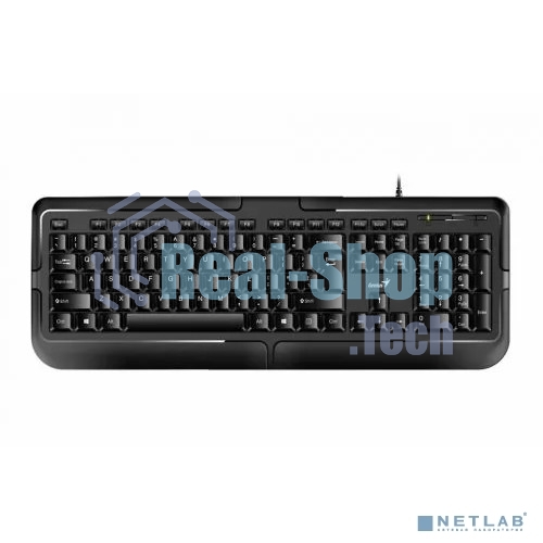 Клавиатура проводная Genius keyboard KB-118 II,RU,USB, черный