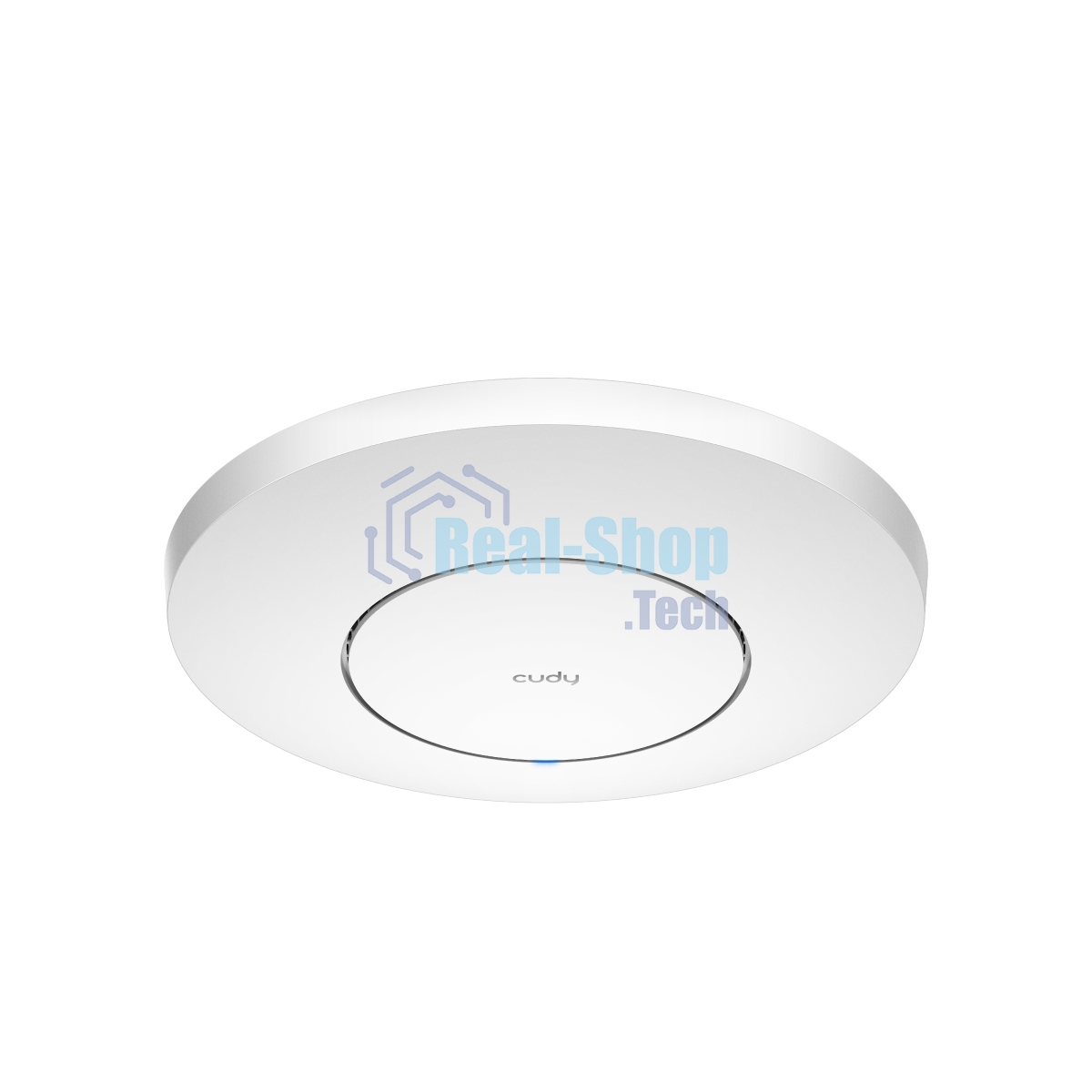 Точка доступа Cudy AC1200 Dual Band Gigabit Ceiling Mount Access Point, MT7621DAN+MT7613B+MT7603E, 867Mbps at 5GHz + 300Mbps at 2.4GHz, 1 x GbE RJ45 Port, Support 12V DC or 802.3af PoE or Passive PoE, Internal Antennas, 48V passive PoE adapter included, C