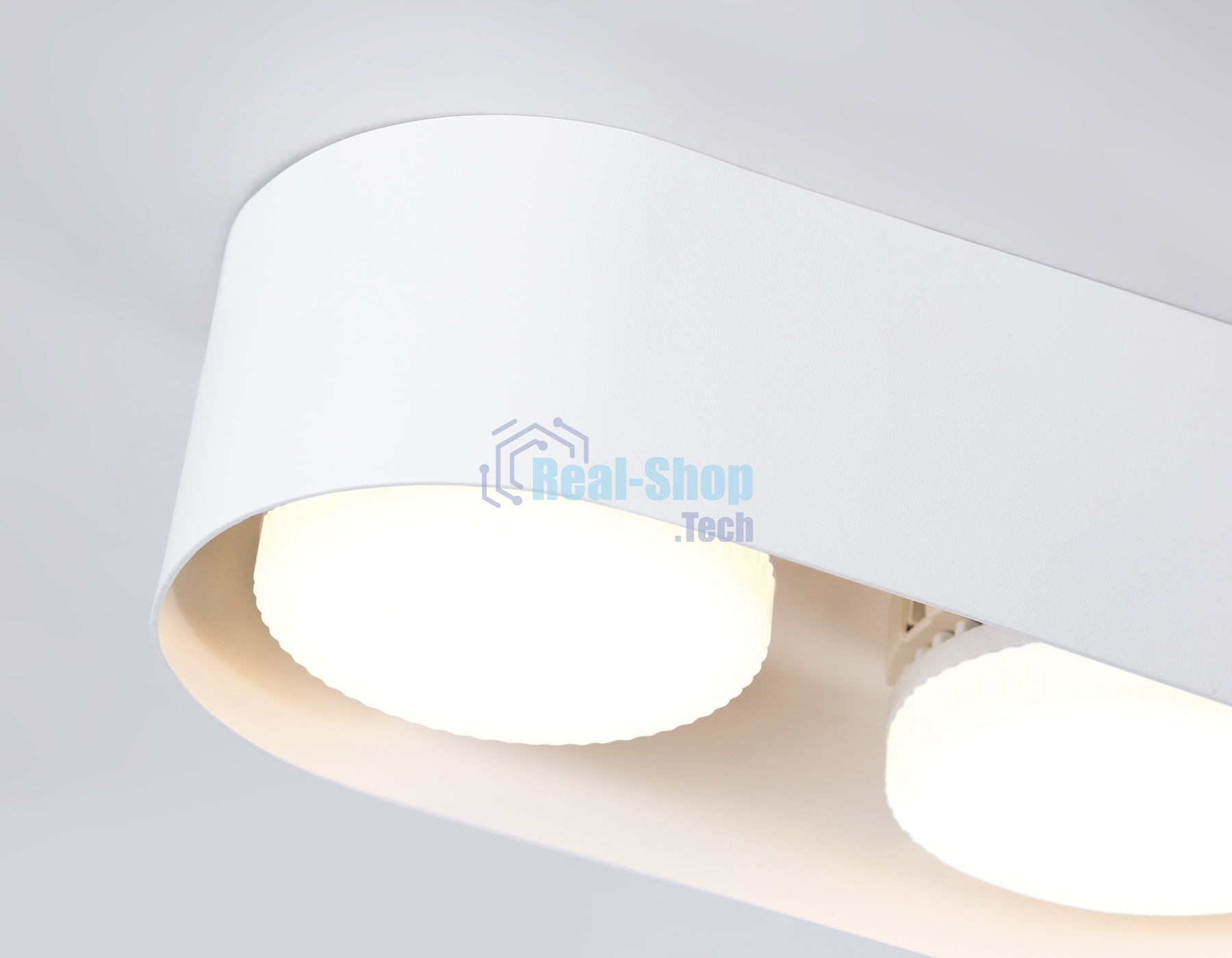 Светильник накладной TN70818/2 WH белый GX53/2 max 12W 200*100*60