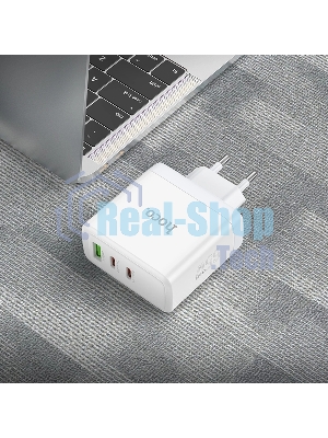 Сетевое зар./устр. Hoco N30 Glory 25W 3A (PD+QC) (84155)