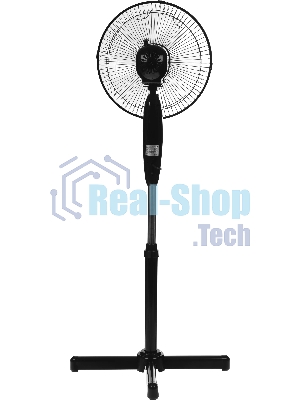 Вентилятор Rix RSF-3000B чёрный, напольный, 35 Вт, 3 скорости, 30 см