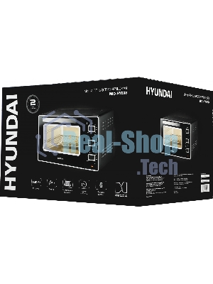 Мини-печь Hyundai MIO-HY093 28 л, 1600 Вт, черный