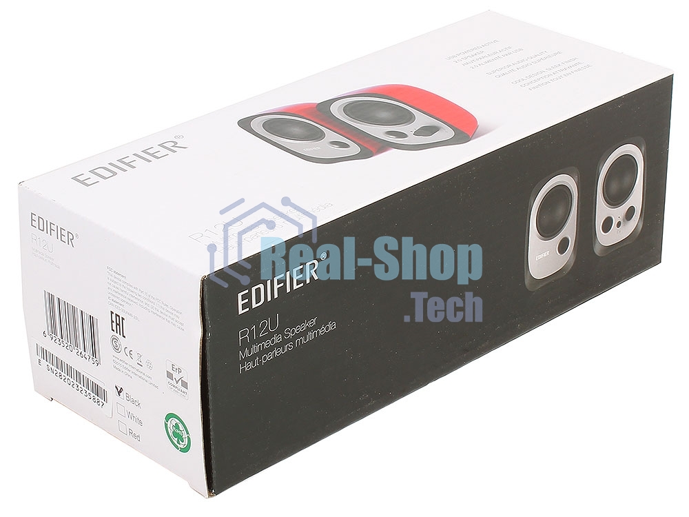 Акустическая система Edifier R12U черный USB