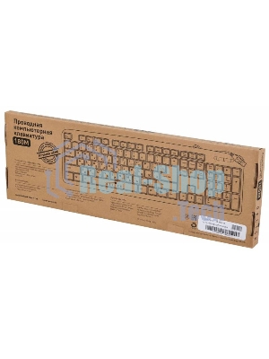 Клавиатура Oklick 180M проводная, USB Type-A, чёрный
