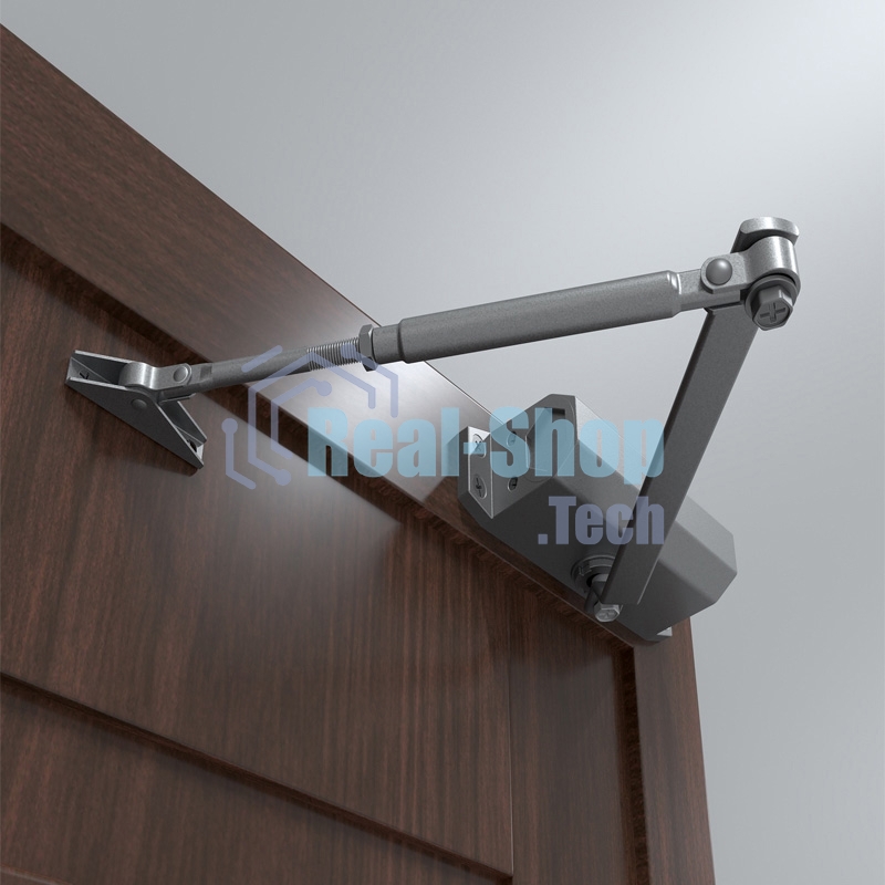 Доводчик дверной для установки на дверь весом до 65 кг