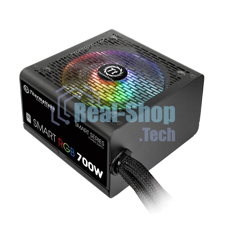 Блок питания Thermaltake Smart RGb (PS-SPR-0700NHSAWE-1), 700Вт, 80 PLUS, 120мм, черный