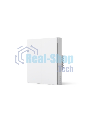 Выключатель умный двухклавишный Aqara Smart Wall Switch H1 (WS-EUK02)