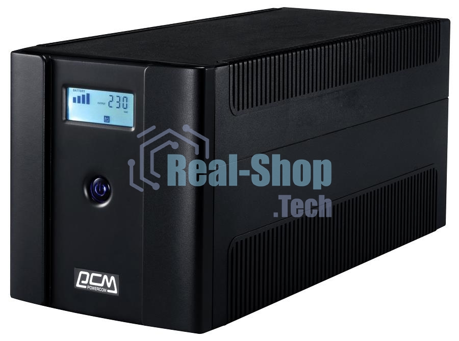Источник бесперебойного питания Powercom Raptor RPT-2000AP 1200Вт 2000ВА черный