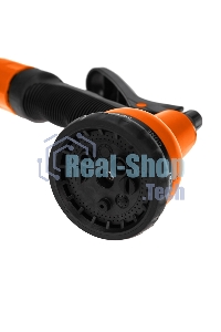 Набор поливочный, растягивающийся шланг 20 м, пистолет 7 режимов, соединитель Четыре Сезона