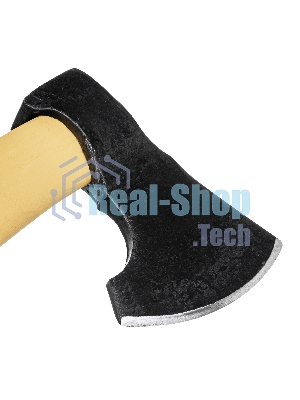 Топор Россия,1100 г,в сборе,кованый,деревянное топорище,500 мм, таежный 