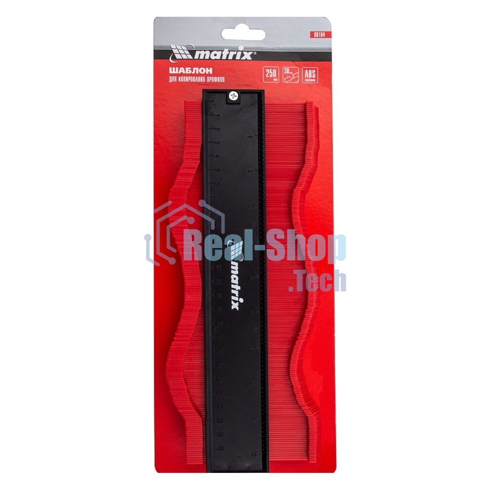 Шаблон для копирования профиля Matrix 25 см, пластиковый
