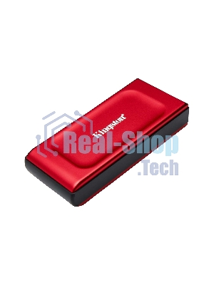 Внешний SSD Kingston XS1000, 1TB, USB 3.2 Gen 2 Type-C, R/W 1050/1000, красный