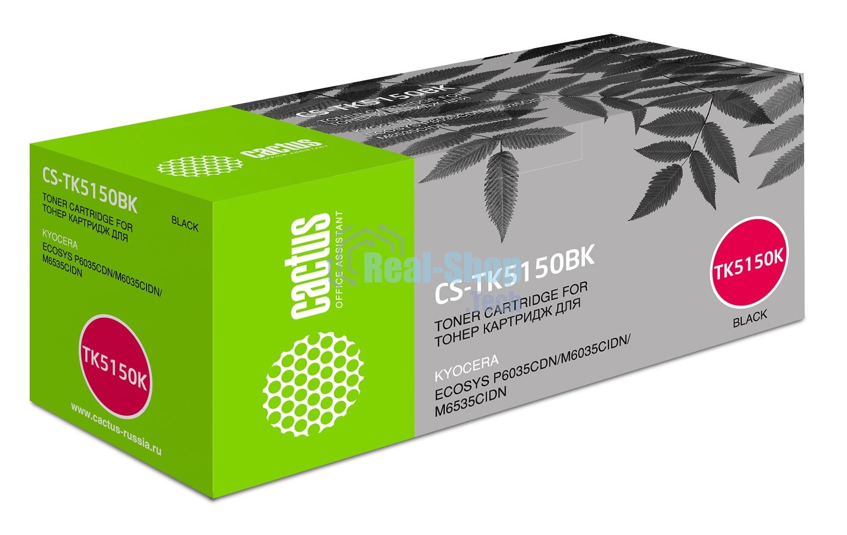 Картридж лазерный Cactus CS-TK5150BK черный (12000 стр.) для Kyocera Ecosys M6035cidn/P6035cdn
